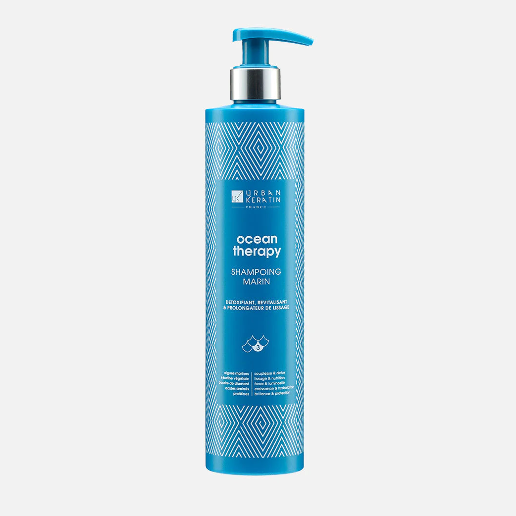 SHAMPOING  Pour cheveux abîmés MARIN OCEAN THERAPY, 400ML Urbain Keratin