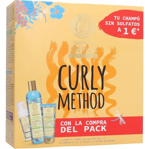 Natura Sibérie coffret soin de cheveux bouclés