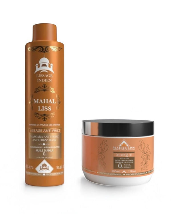 Lissage Indien MAHAL LISS 1 Litre + cadeaux offert format king size