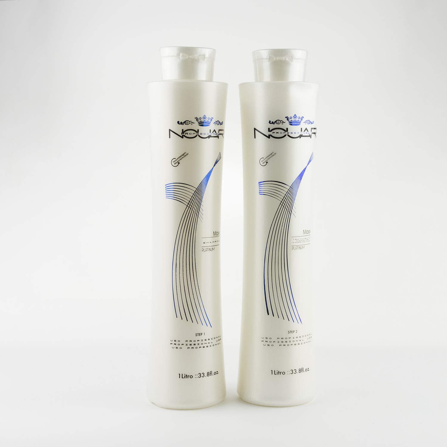 Kit lissage brésilien - Maxx Platinum - Nouar - 2x1000ml