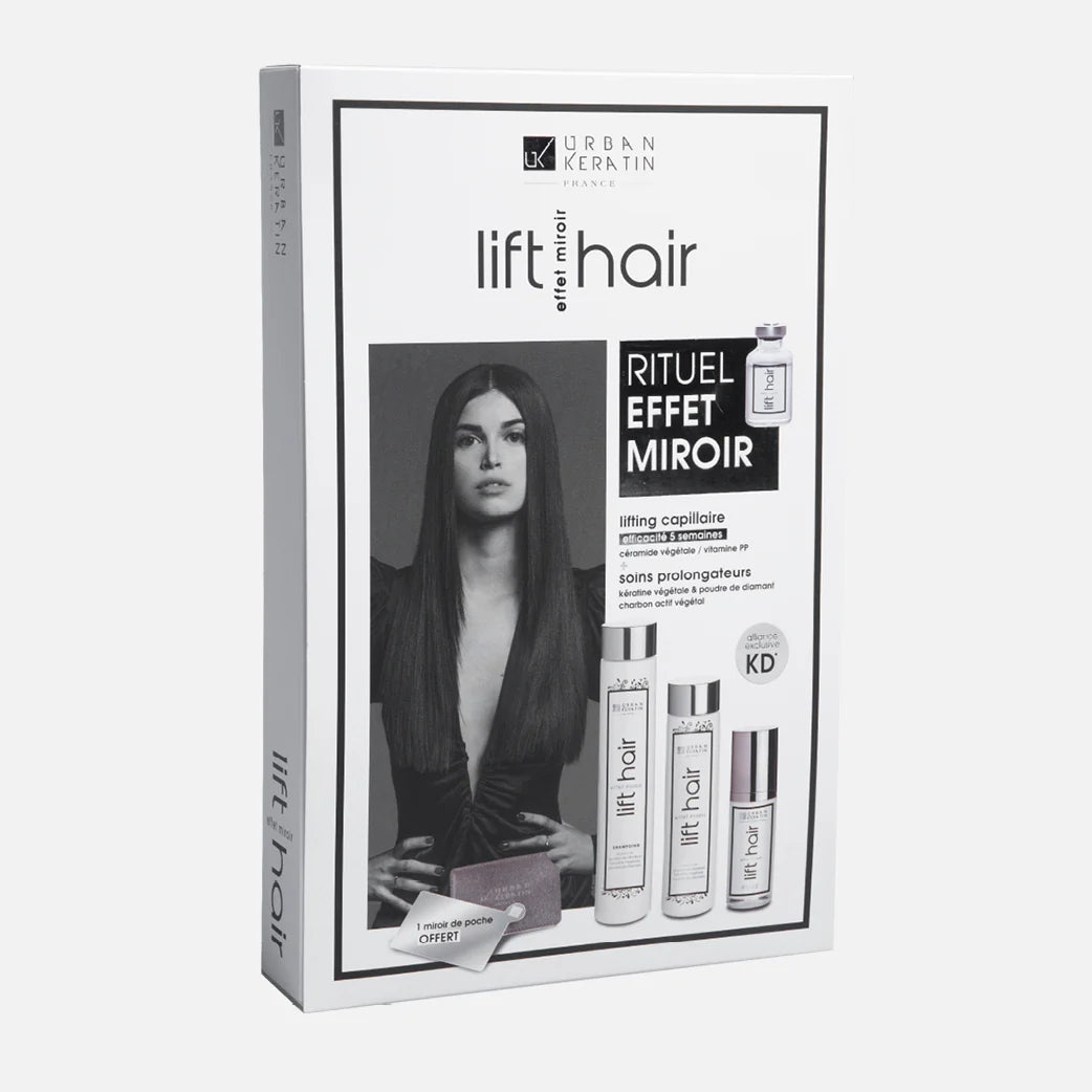 COFFRET RITUEL LIFT HAIR EFFET MIROIR SOIN lifting URBAINE KERATIN