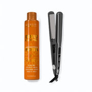 Lissage indien pack pro lissage Keraglow 1L + plaque lizz extrême Offert