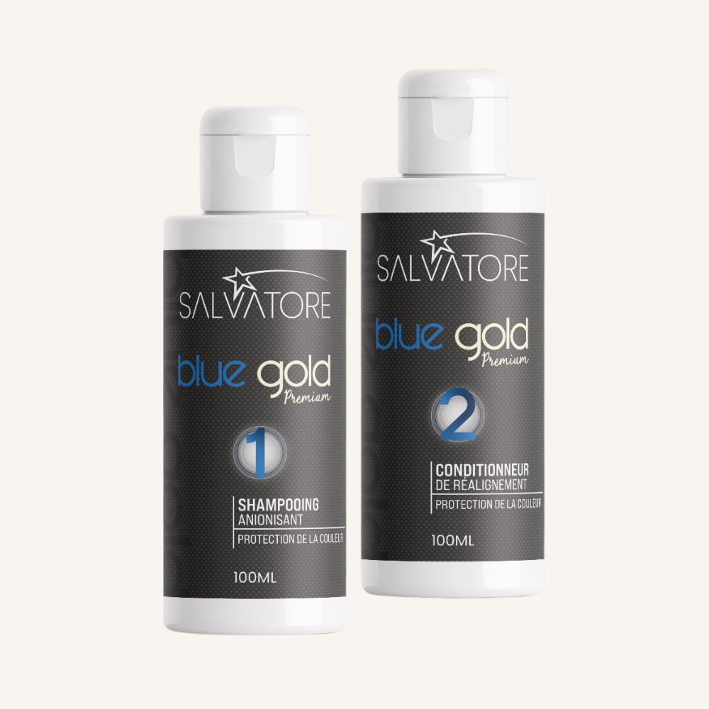 Kit Lissage Tanin salvatore Blue Gold Premium taninopmasthie