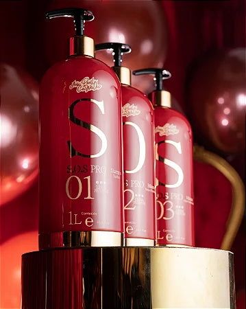 SOS-PRO Ana Paula Récupérez instantanément les cheveux élastiques 3 produits