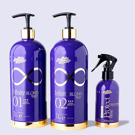 Infinity Blond – Lissage Spécial Cheveux Blonds & Blancs