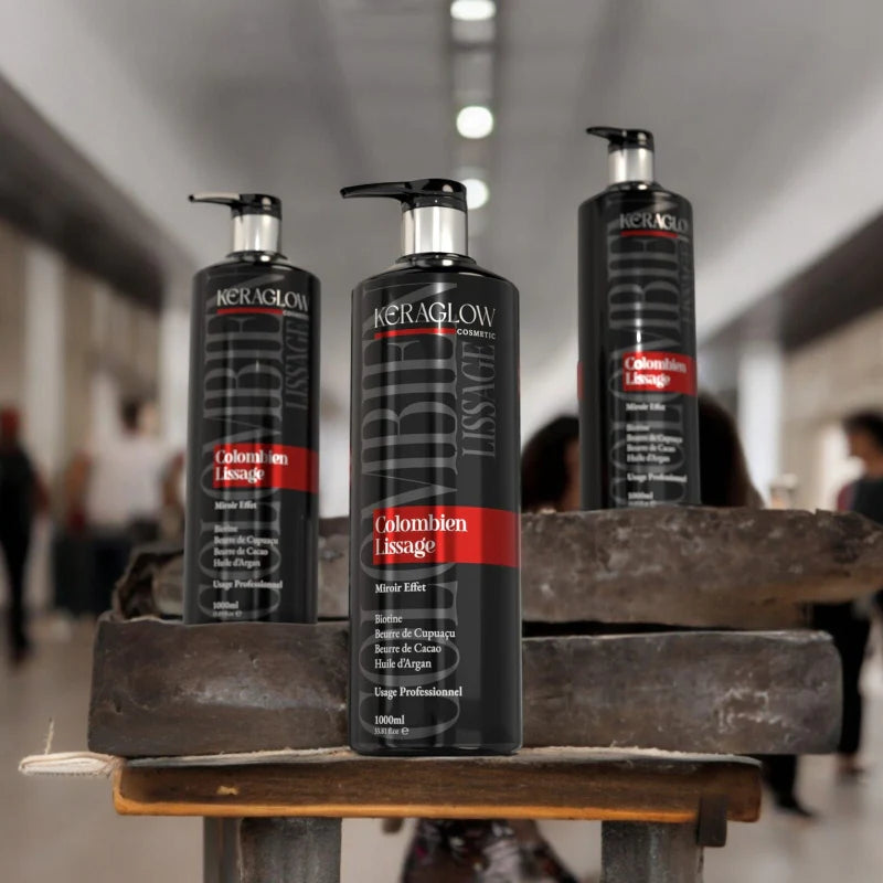 Lissage Colombien Keraglow cosmetique sans formol