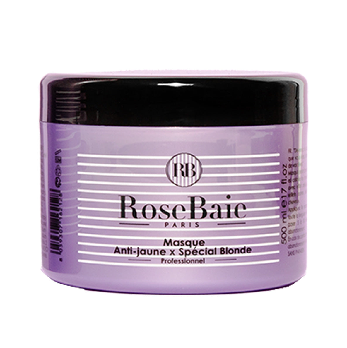 Masque Rose baie - spécial blonde & blancs - soin capillaire - 500ml