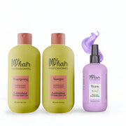 Trio Soin Complet Cheveux – Shampoing, Masque & Thermo-Protecteur | IMP’HAIR Professionnel – Marshmallow & Buriti