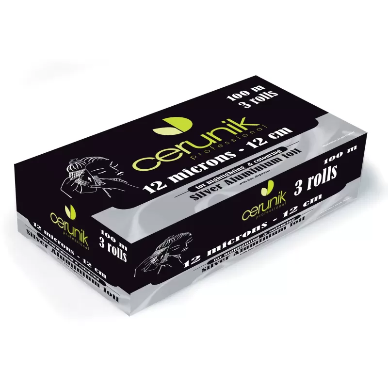 Aluminium Lot 3 rouleaux Cerunik 100m 12cm 12 microns