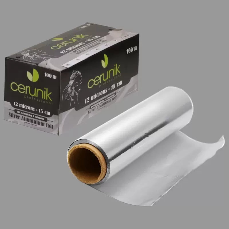 Aluminium Coiffure Districut 100 m – Feuilles Prédécoupées 12 µm | Salon Pro