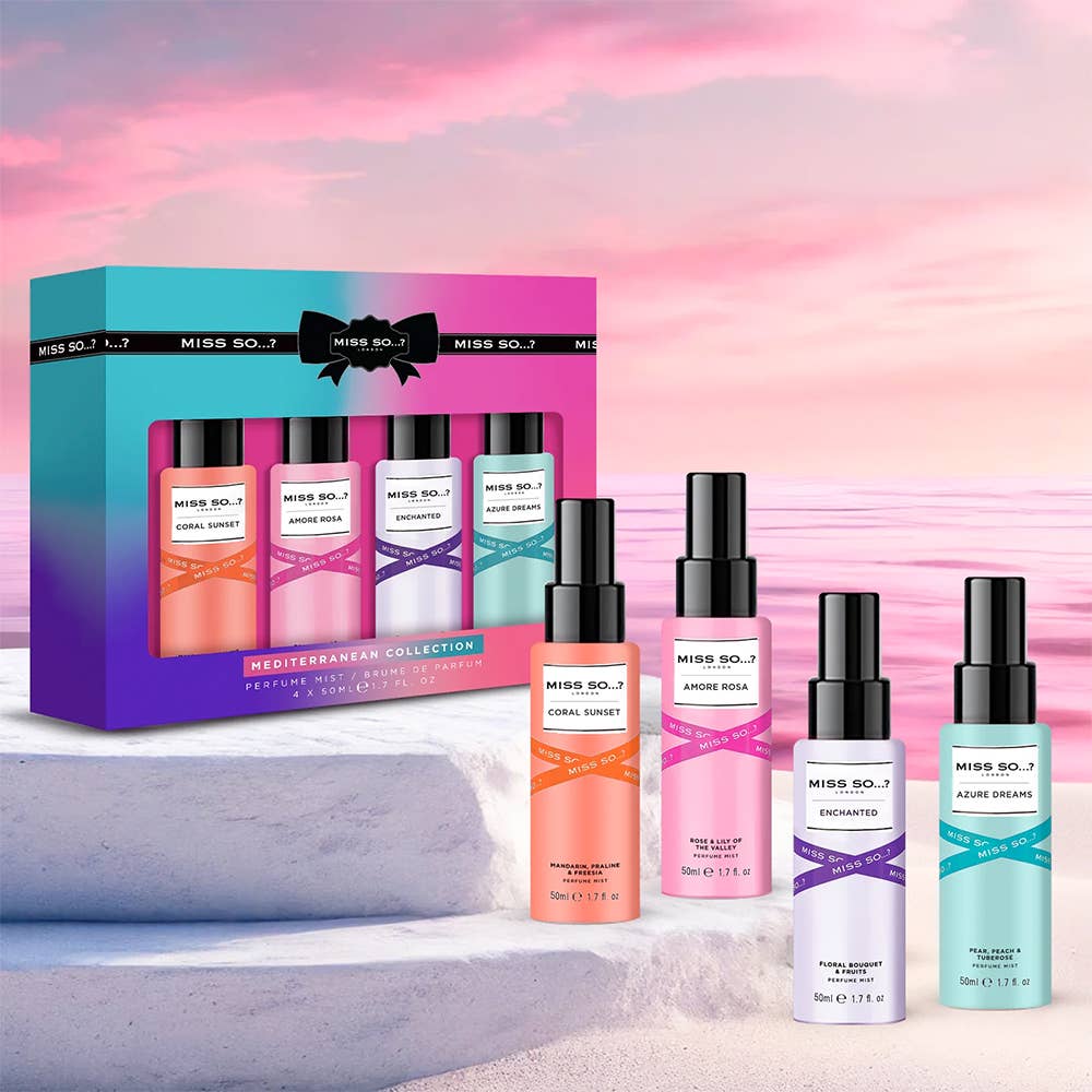 COFFRET BRUME POUR LE CORPS 4x50ML-MISS SO...? MEDITERRANEAN