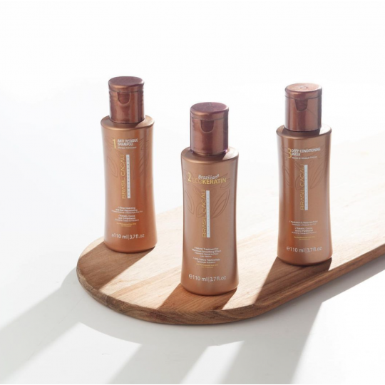 EcoKeratin Brasil Cacau Brazilian Smoothing Treatment – ​​Glanz & Disziplin 