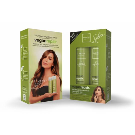 Kit soin cheveux  - VEGAN REPAIR - Cadiveu - Coffret