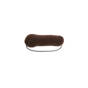 MEZZO Crépon Chignon Long Châtain 4x18cm