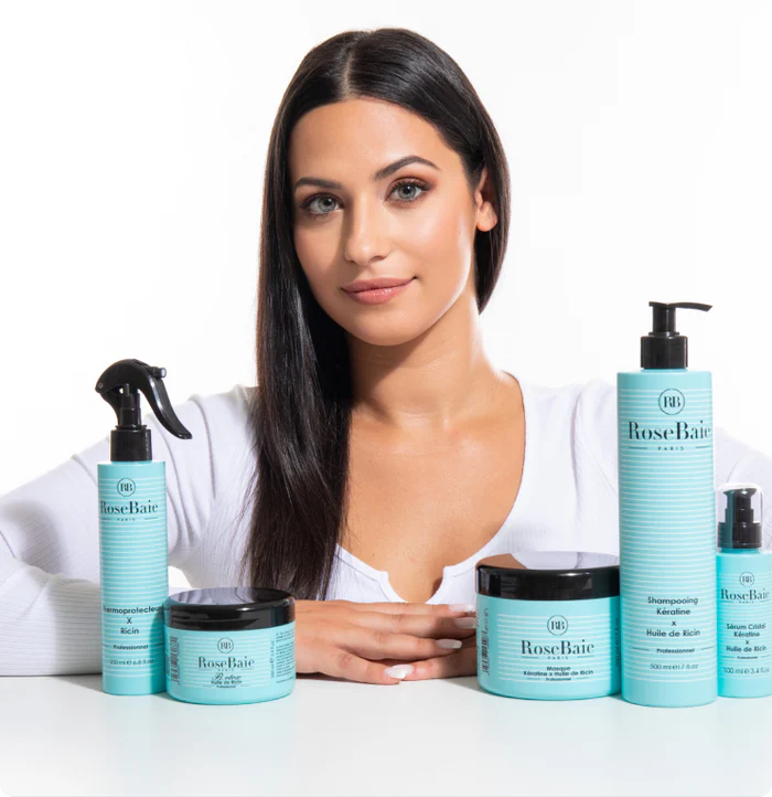 Komplette Rizinusöl- und Keratin-Pflege – Wachstum, Feuchtigkeit und Reparatur | Sulfatfrei