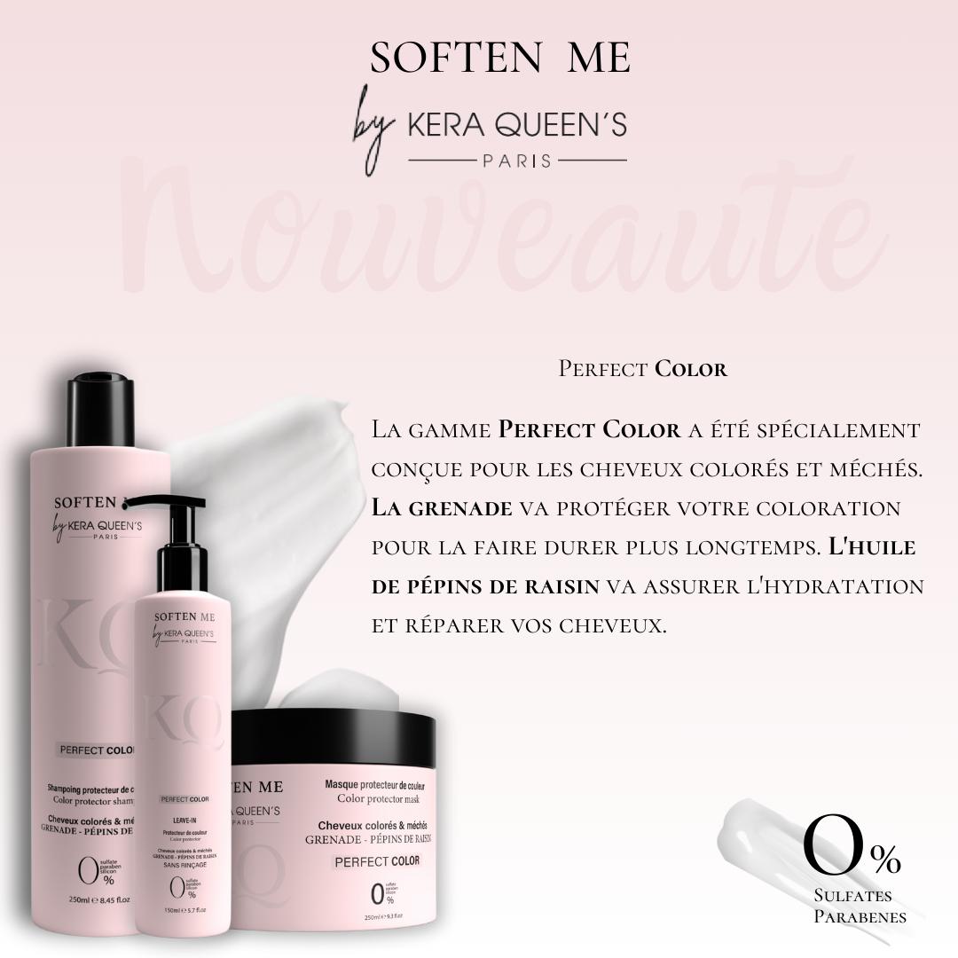 Soin trio - Perfect Couleur - Sans sulfate - sans parabène - Soften Me 3produits