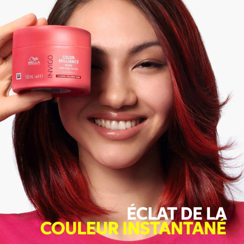 Masque couleur cheveux épais Invigo Color Brilliance Wella 1