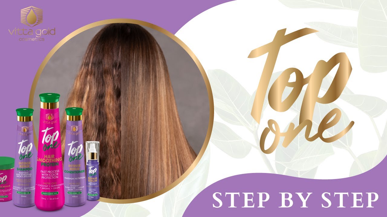 Top One Protein Brazilian Smoothing Treatment – ​​Vitta Gold