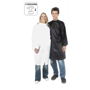 Peignoir NEWIX Politex Noir 5 Clips Salon Coiffure