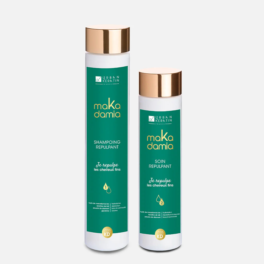 MAKADAMIA SHAMPOO + PFLEGE-DUO FÜR "FEINES HAAR"