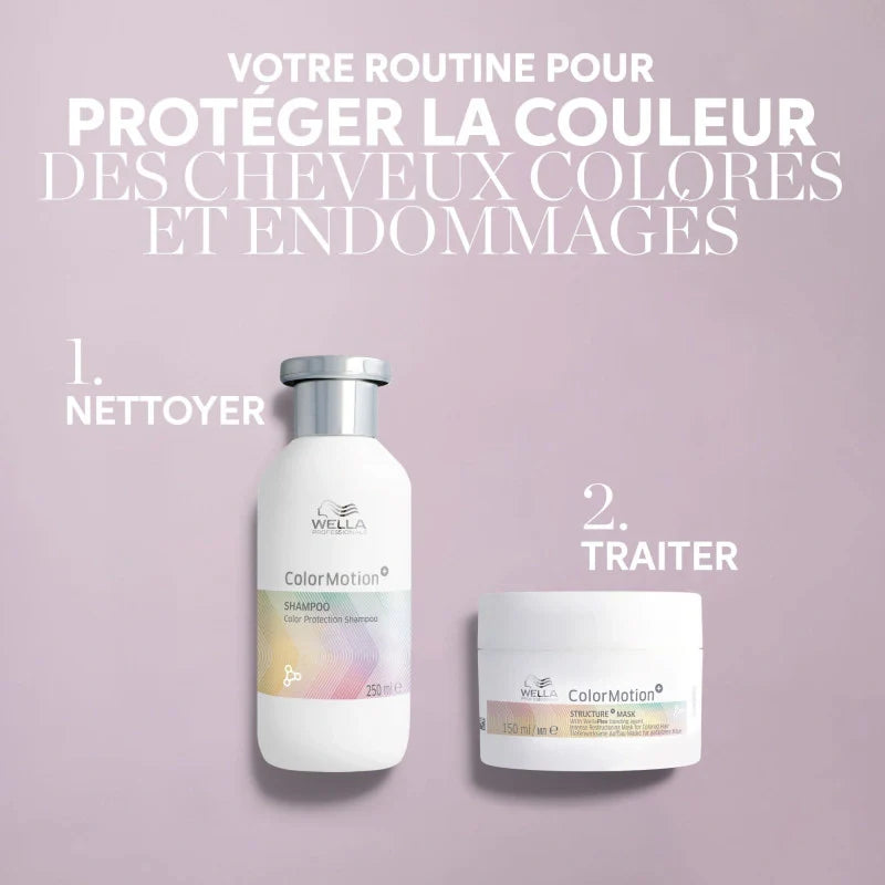 Shampooing Cheveux Colorés & Abîmés Color Motion Wella 4