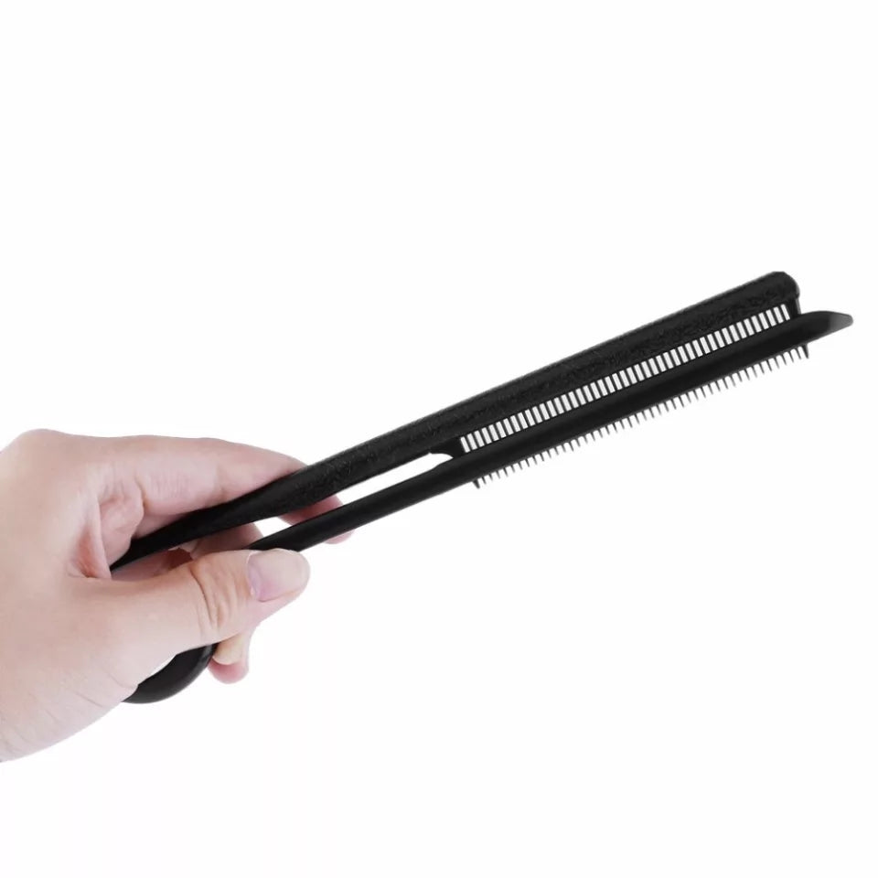 Klappkamm/Klammer für brasilianisches Glätten