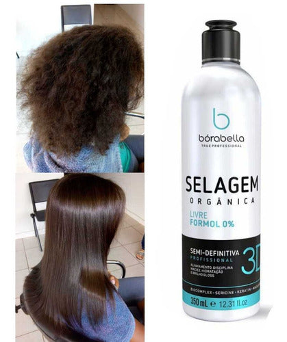 Lissage Brésiliens Borabella 3D Selagem Semi Définitive | Lissage 100% Sans Formol