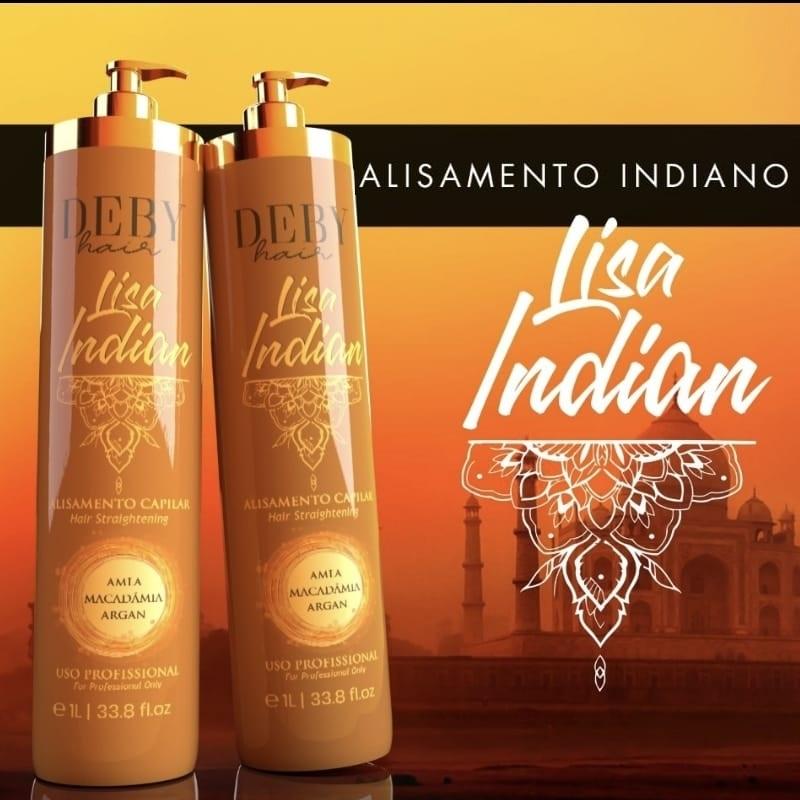 Lissage indien<br /> Deby Hair Lisa Indian 1L