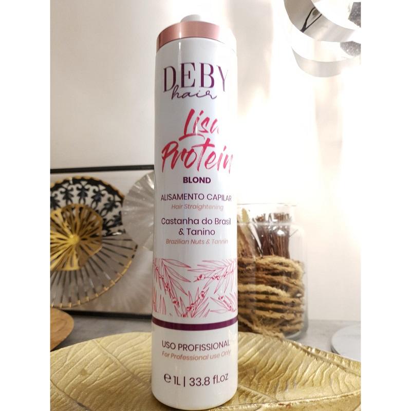 Lissage Au Tanin<br /> Deby Hair Lisa Protéine Blond