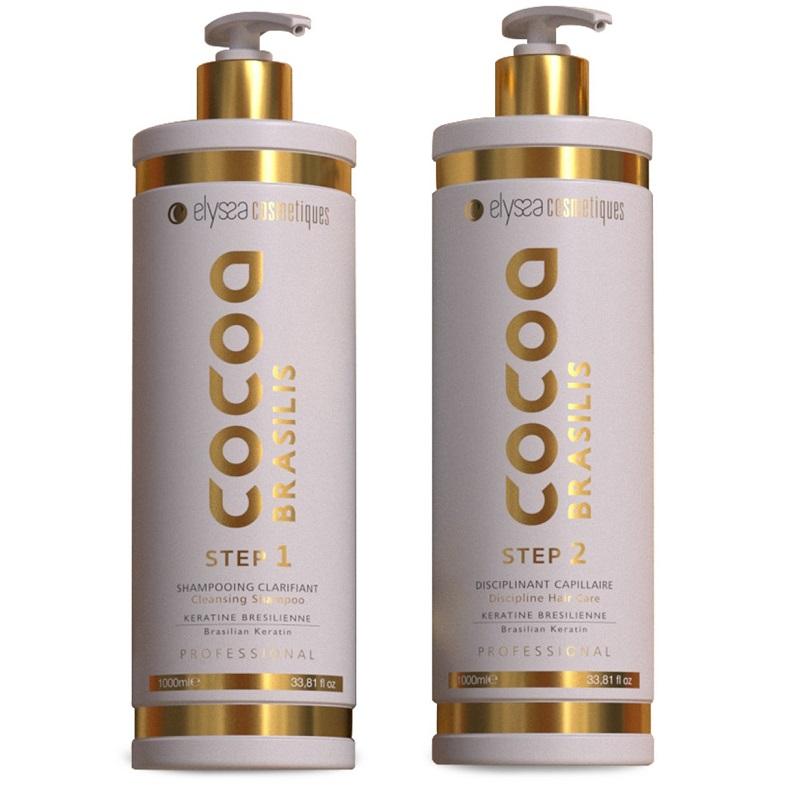 Lissage Brésilien COCOA BRASILISS Elyssa – Kit Professionnel 2x1L