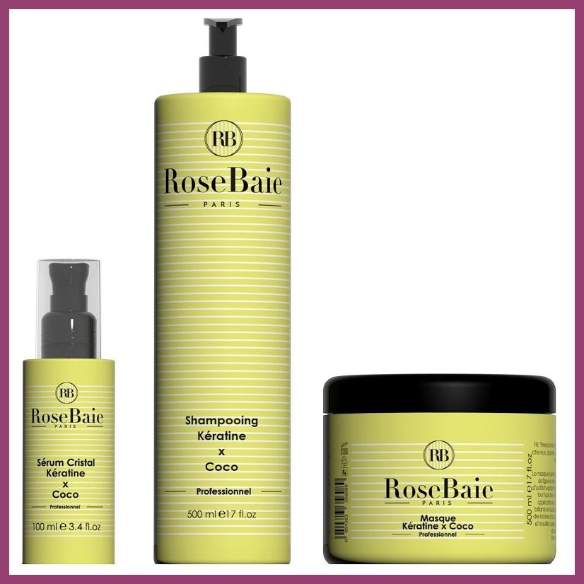 Soin Pour Cheveux<br /> Kit Rose Baie Coco