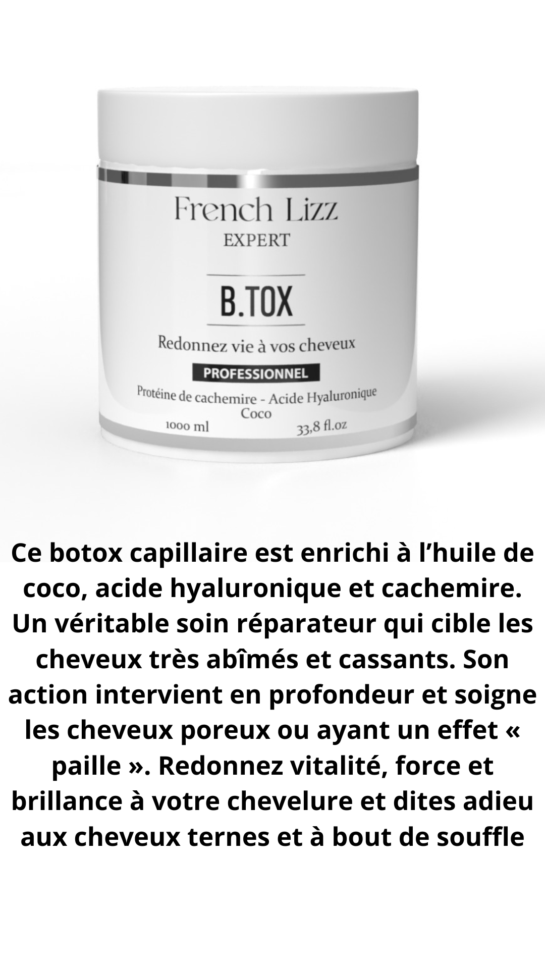 BOTOX CAPILLAIRE
FRENCH LIZZ COCO