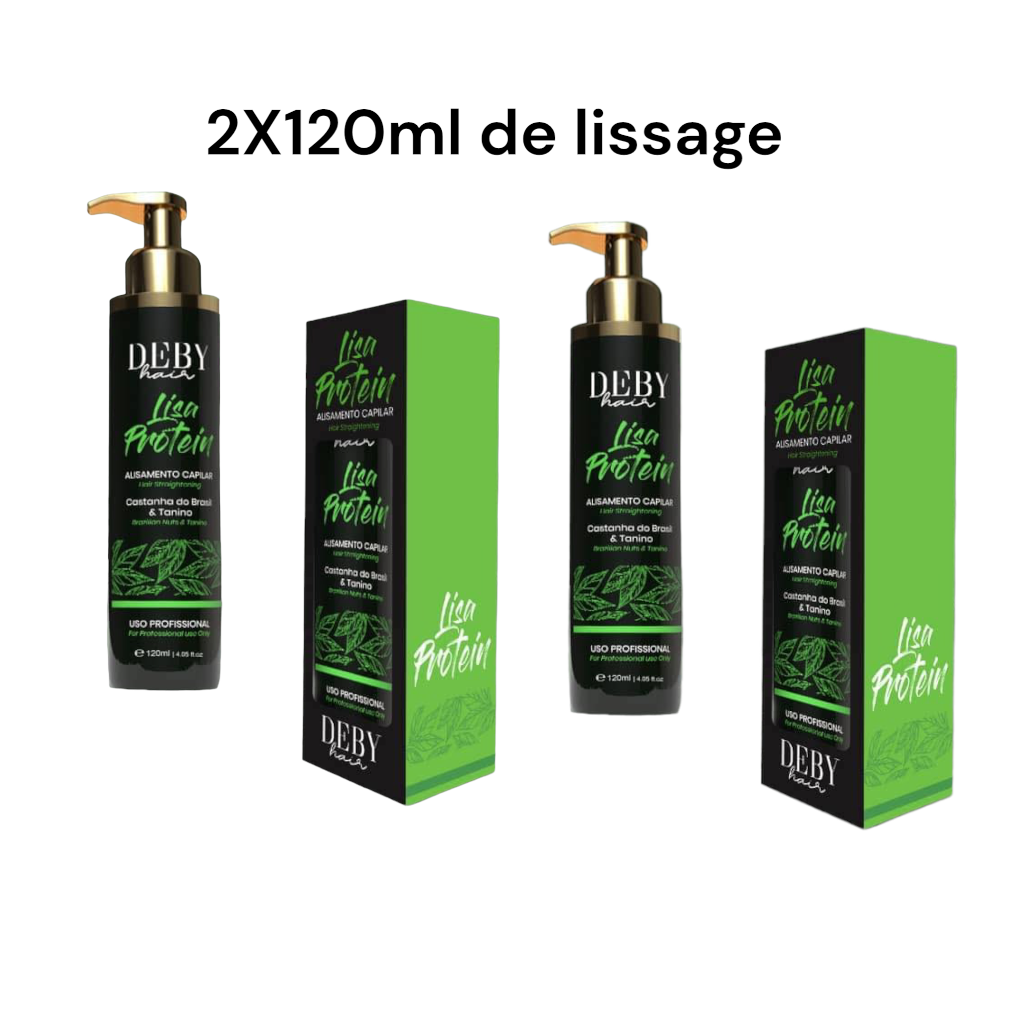 Lissage Au Tanin<br /> Deby Hair Lisa Protéine