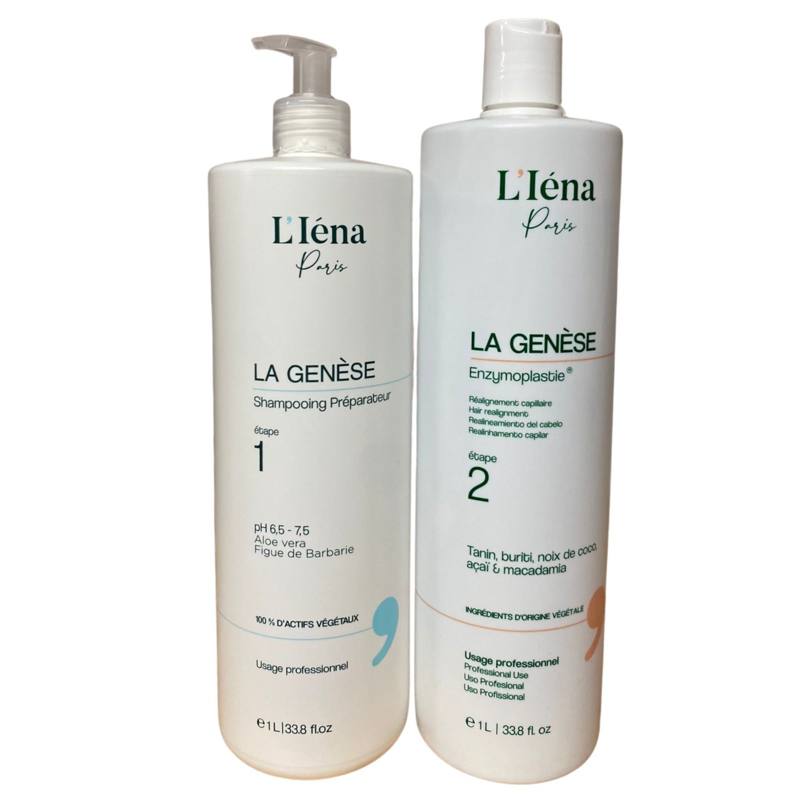 Lissage TANIN La Genèse L'Iéna Paris 2x1L