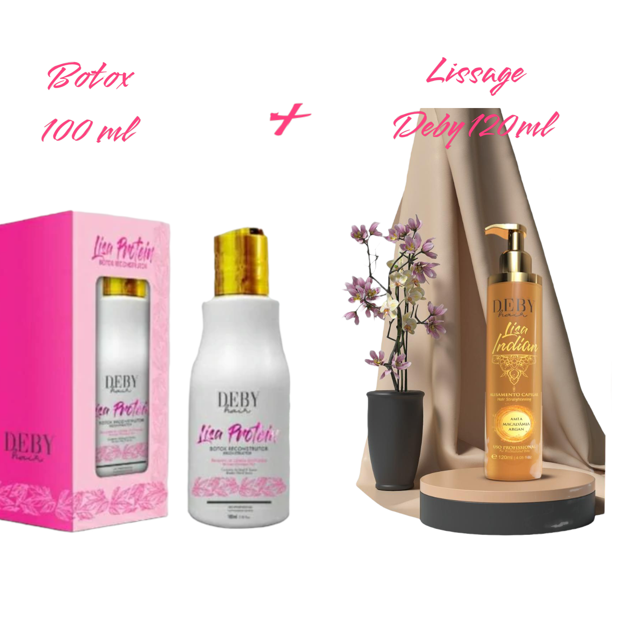 Lissage indien<br /> Deby Hair Lisa Indian 1L