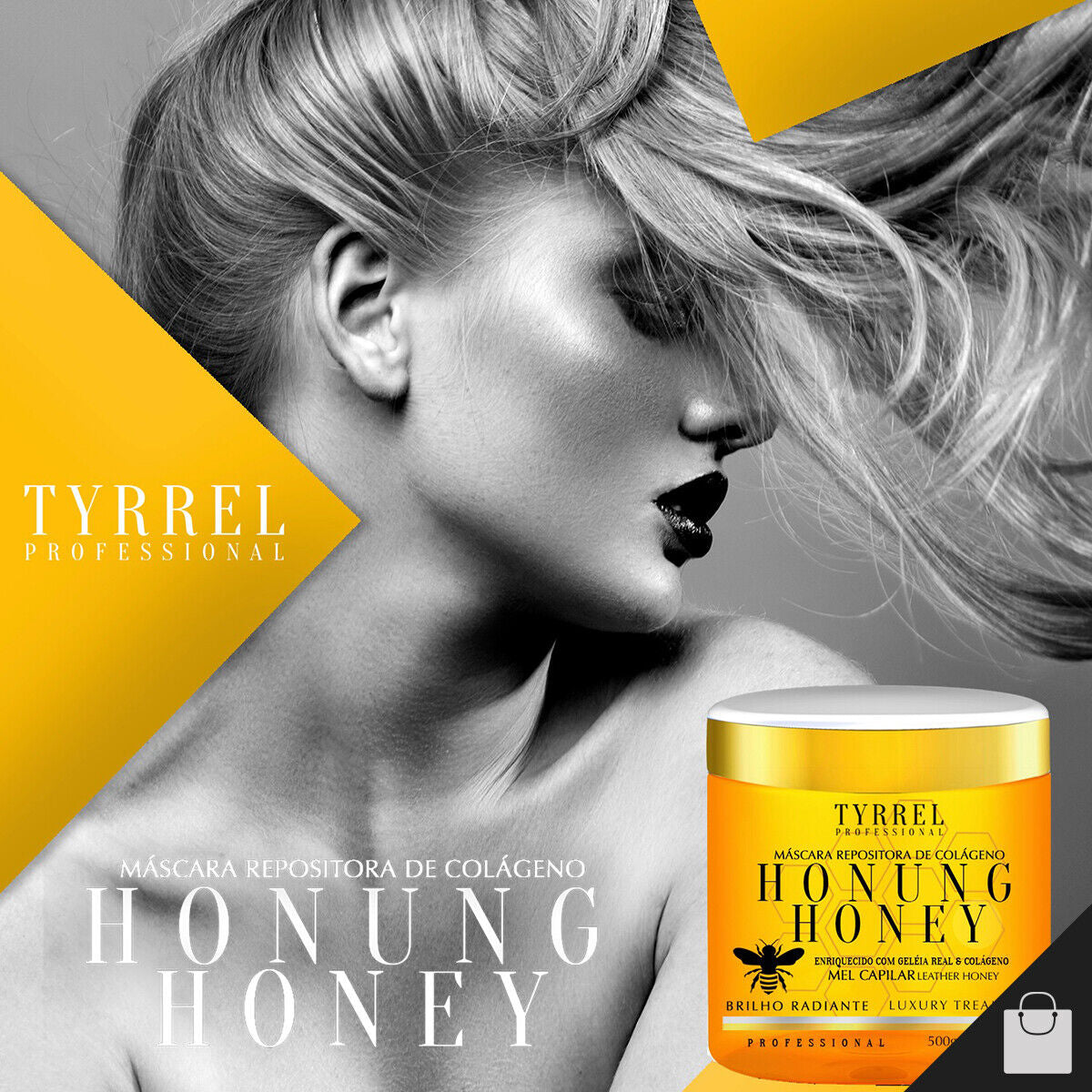 Tyrrel Honey masque reconstituant collagène/miel royal