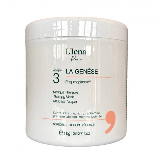 Shampooing masque d'entretien La Genèse L'Iéna Paris sans sulfate/parabene 2x1L