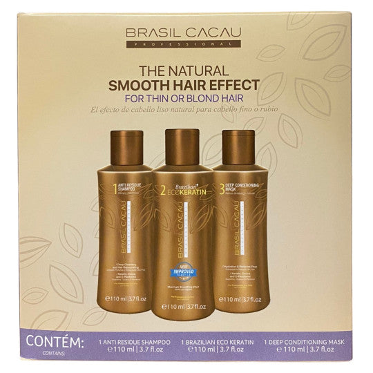 EcoKeratin Brasil Cacau Brazilian Smoothing Treatment – ​​Glanz & Disziplin 